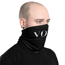Load image into Gallery viewer, Dr. Zen &quot;VOTE&quot; Neck Gaiter and Face Cover in Black