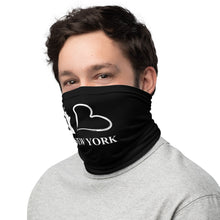 Load image into Gallery viewer, Dr. ZEN &quot;I LOVE NEW YORK&quot; Neck Gaiter and Face Cover in Black