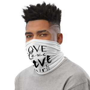 Dr. ZEN "LOVE" Neck Gaiter and Face Cover